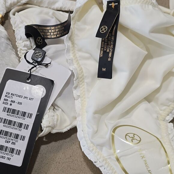 VIX Scales White Halter Bikini Top - Picture 11 of 15